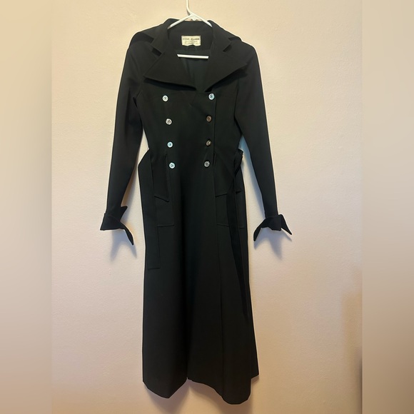 Vintage late 1960s Ossie Clark trench coat - Picture 3 of 11